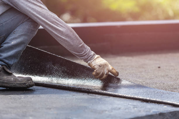 Professional Emergency Waterproofing technician working in Muskego, WI